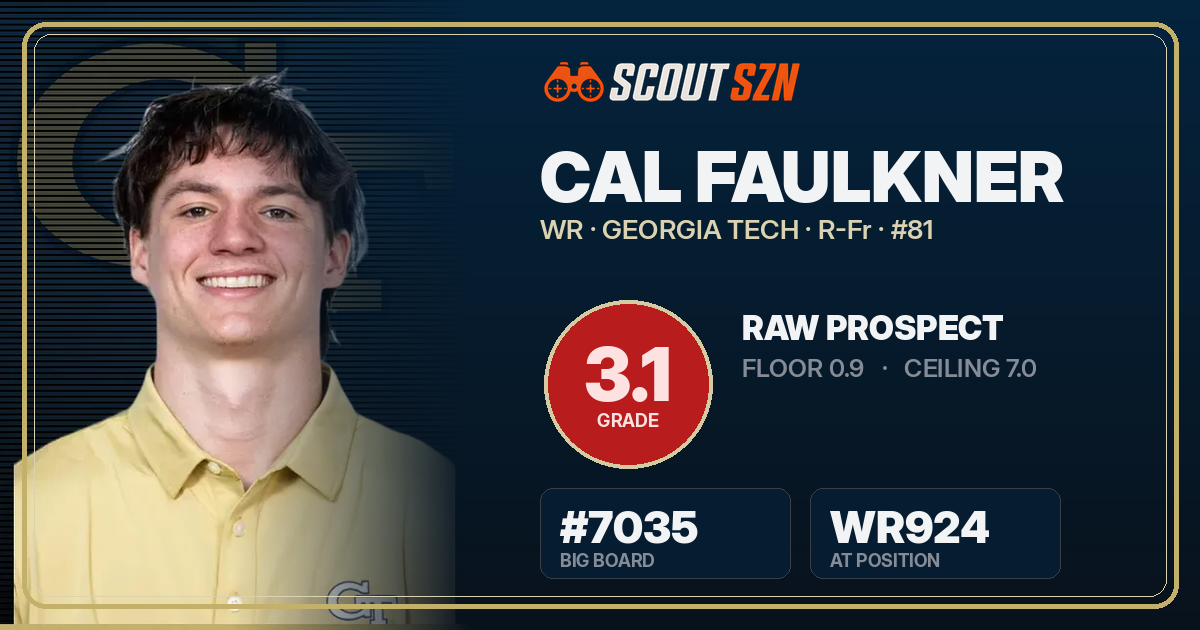 Share card for Cal Faulkner