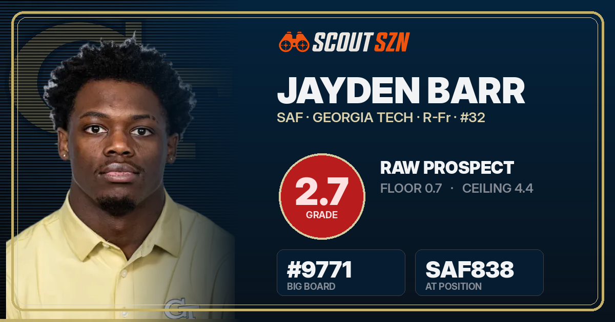 Share card for Jayden Barr