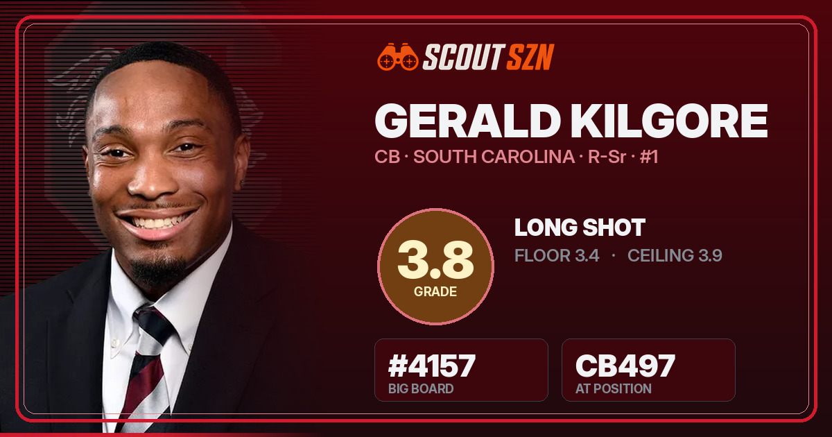 Share card for Gerald Kilgore