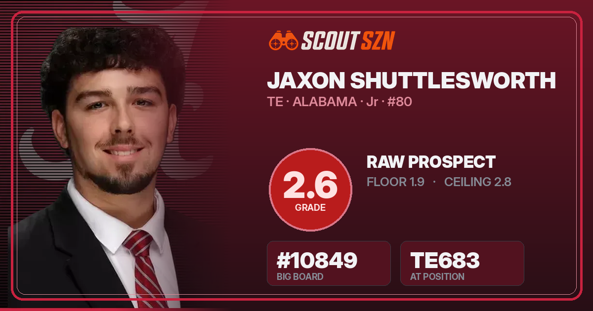 Share card for Jaxon Shuttlesworth