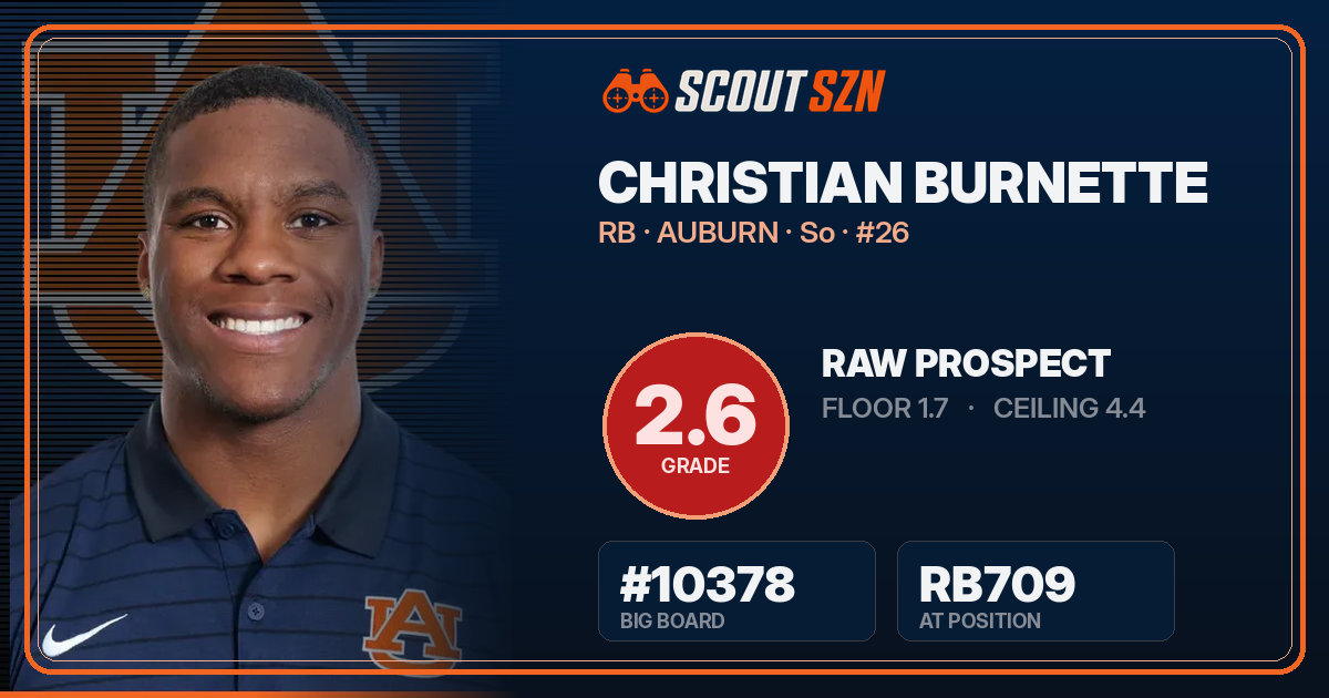 Share card for Christian Burnette