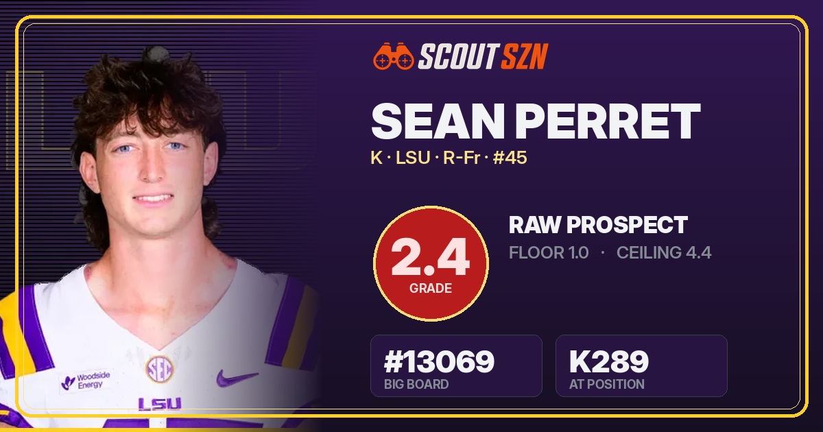 Share card for Sean Perret
