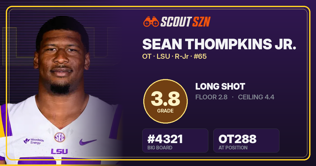 Share card for Sean Thompkins Jr.