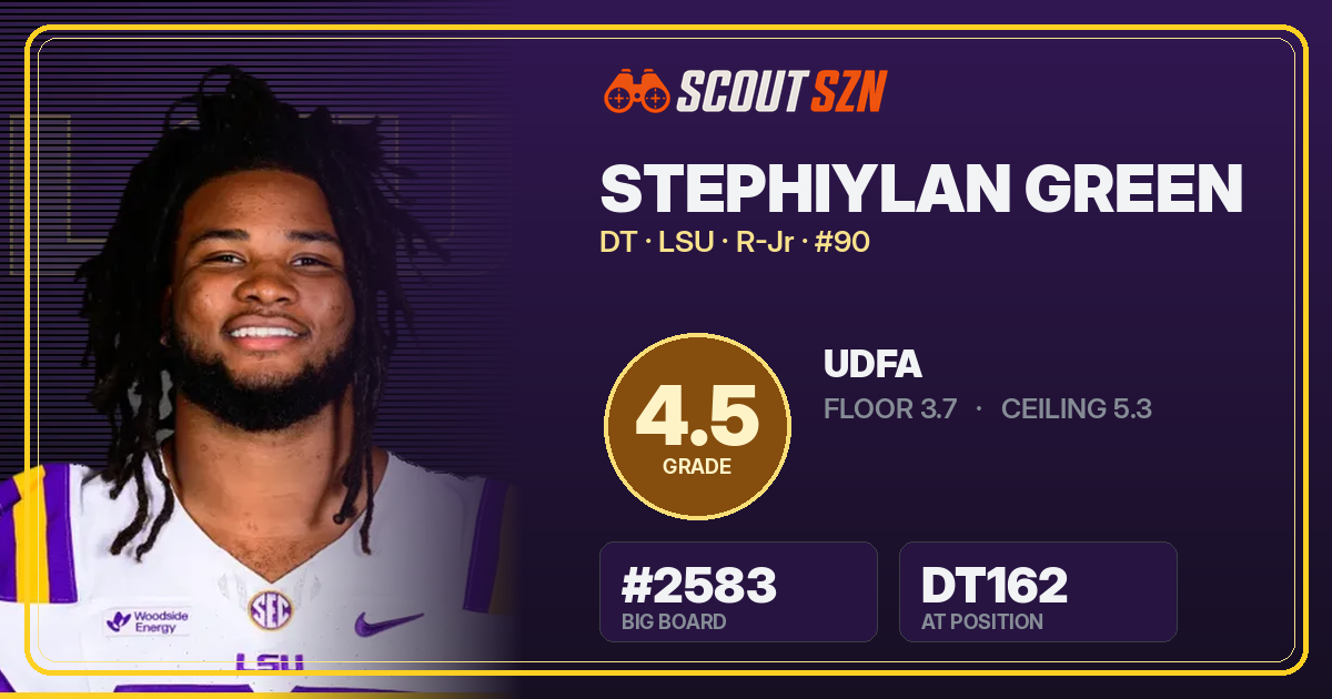 Share card for Stephiylan Green