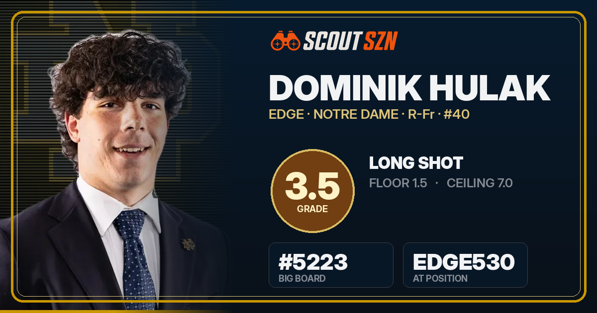Share card for Dominik Hulak