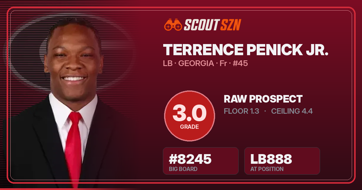Share card for Terrence Penick Jr.