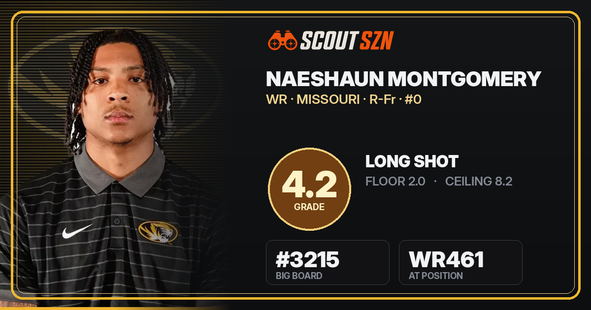 Share card for Naeshaun Montgomery