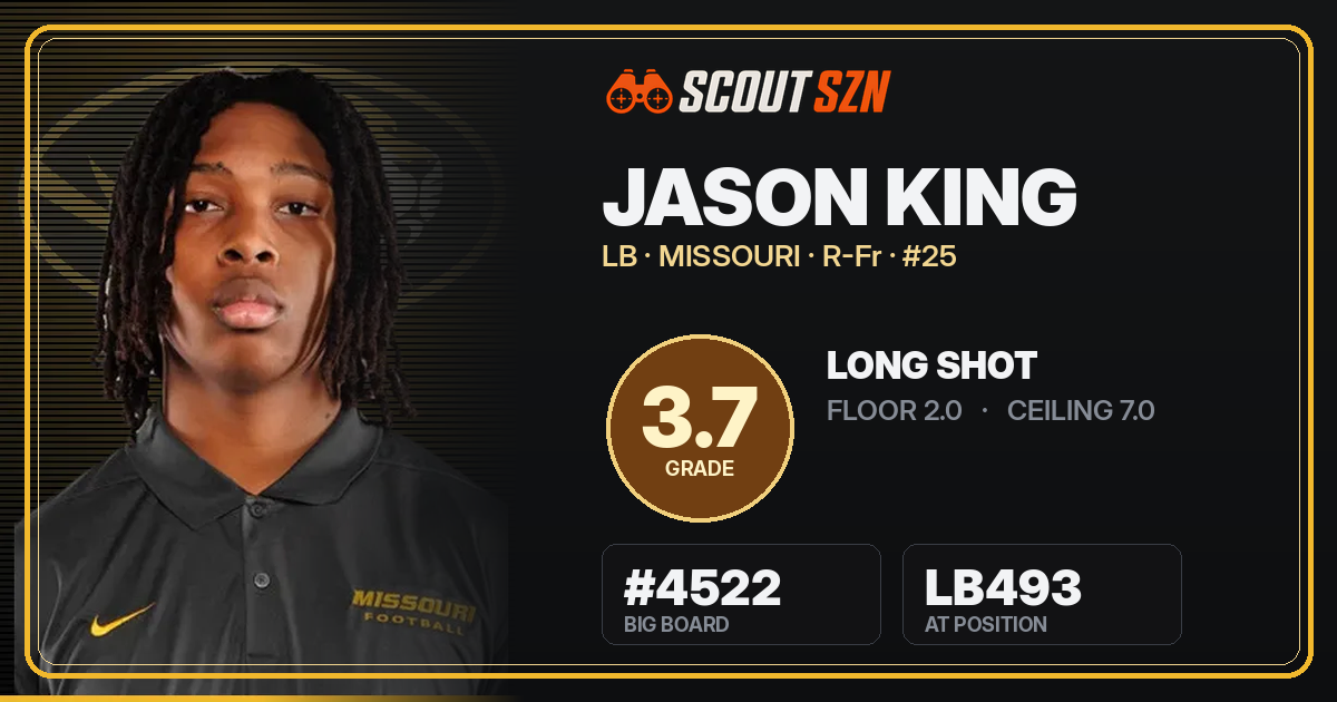 Share card for Jason King
