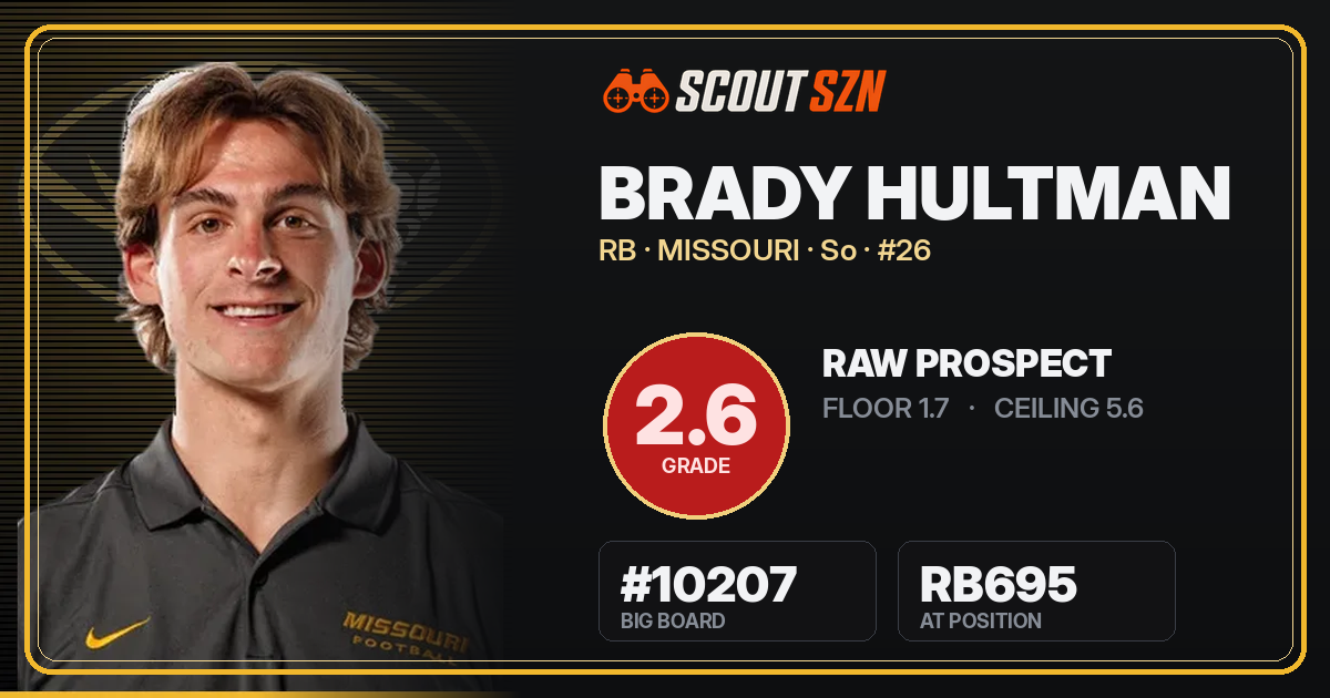 Share card for Brady Hultman