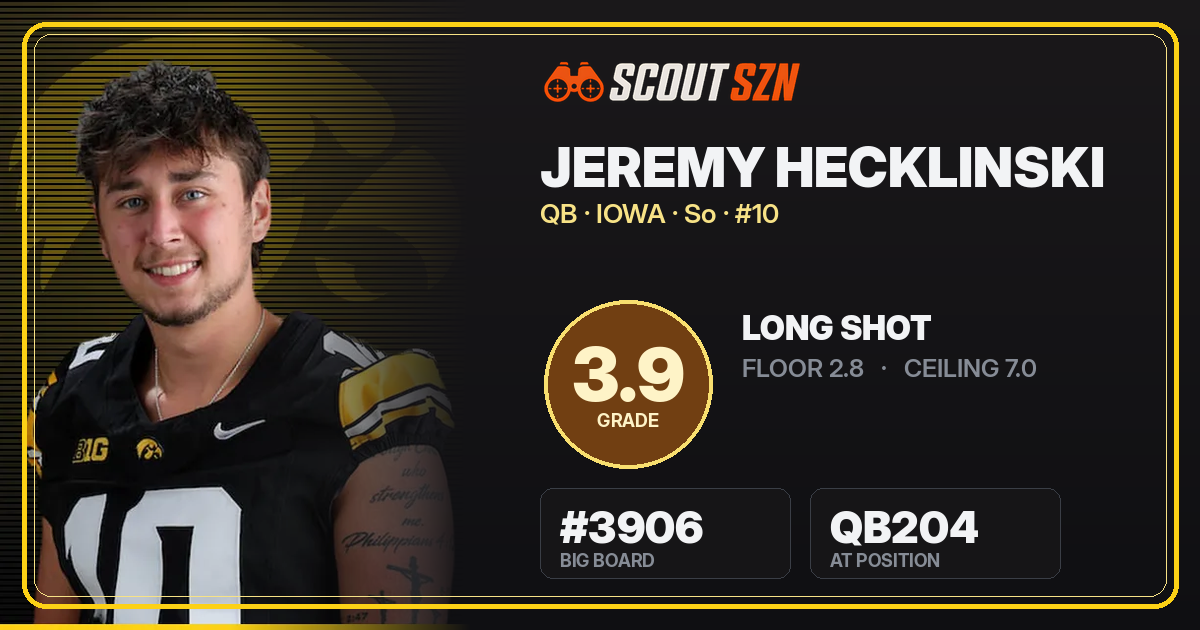 Share card for Jeremy Hecklinski