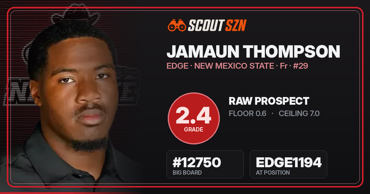 Share card for Jamaun Thompson