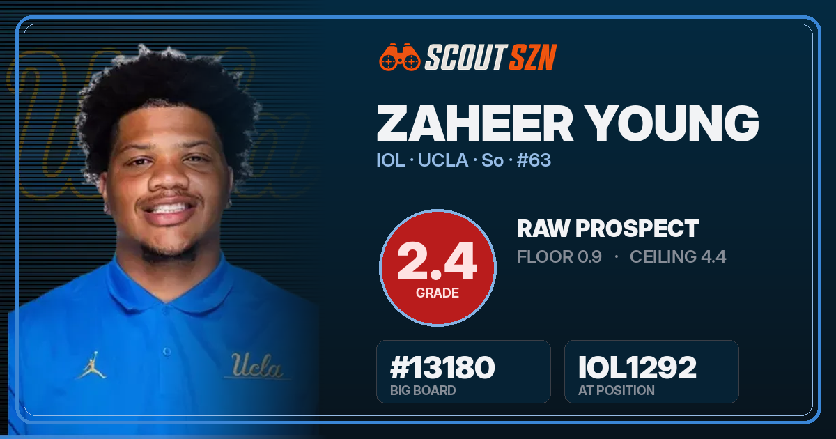 Share card for Zaheer Young