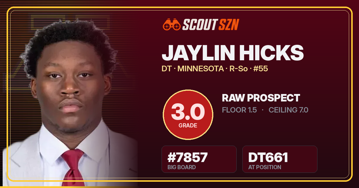 Share card for Jaylin Hicks