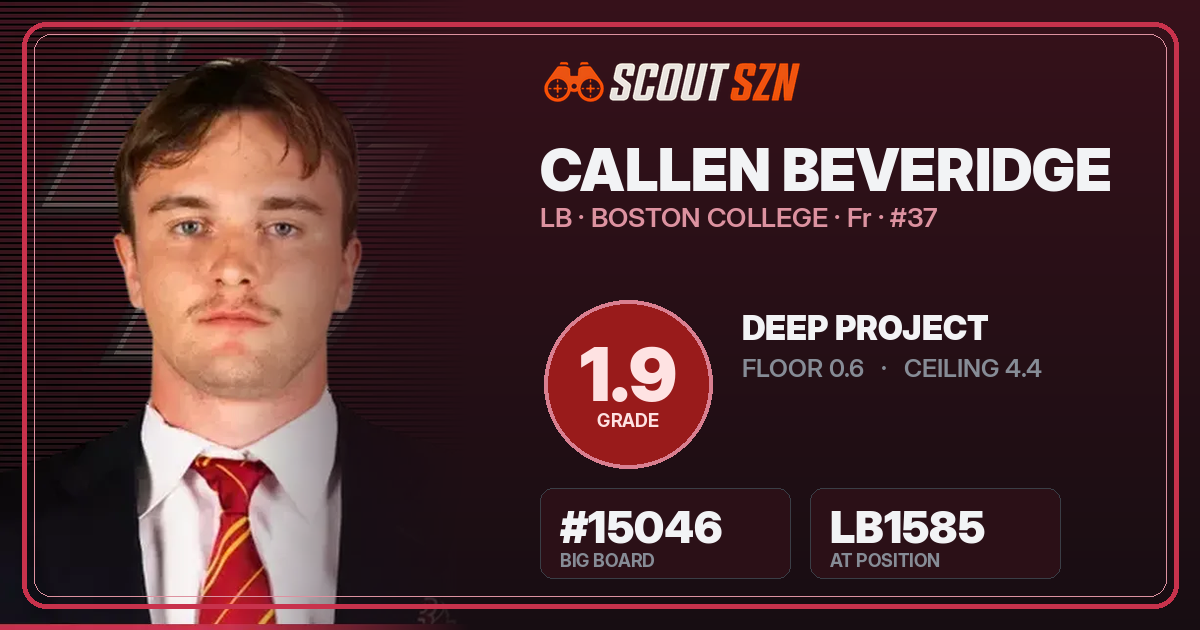 Share card for Callen Beveridge