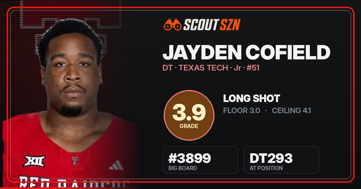 Share card for Jayden Cofield