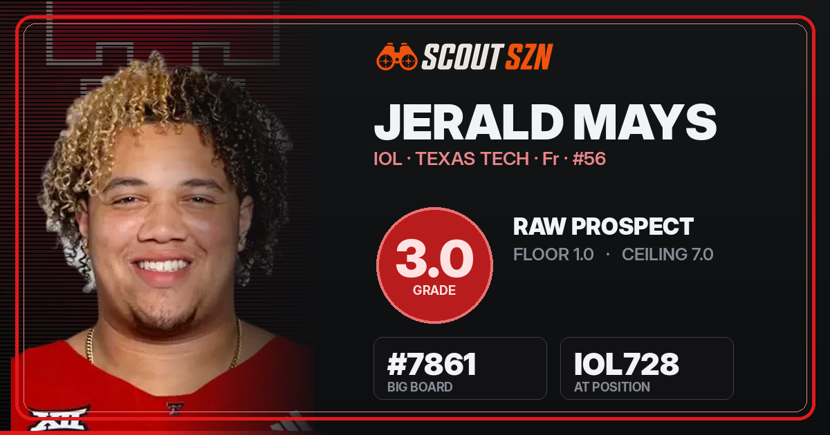 Share card for Jerald Mays