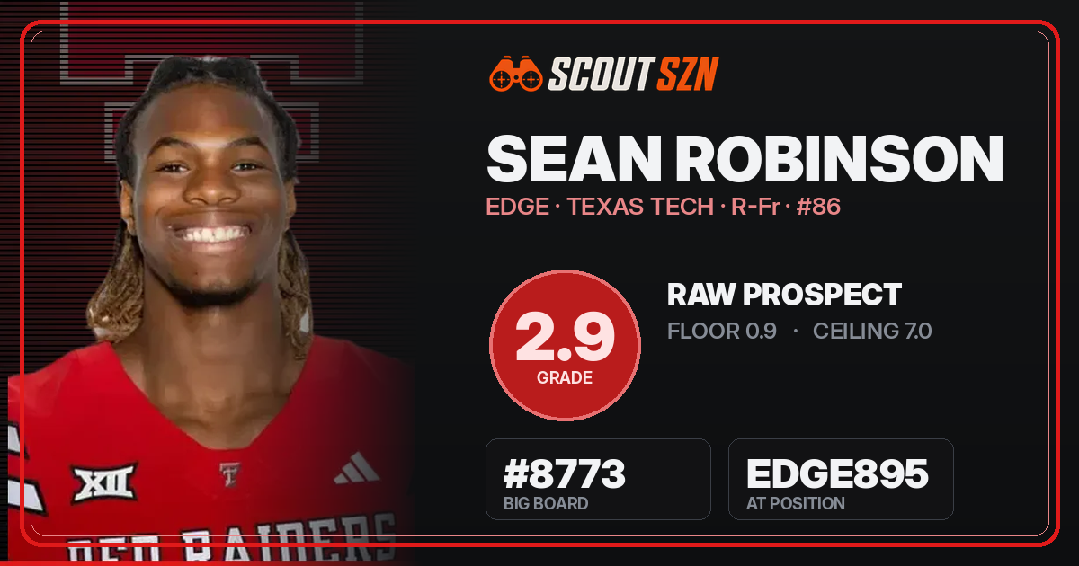 Share card for Sean Robinson