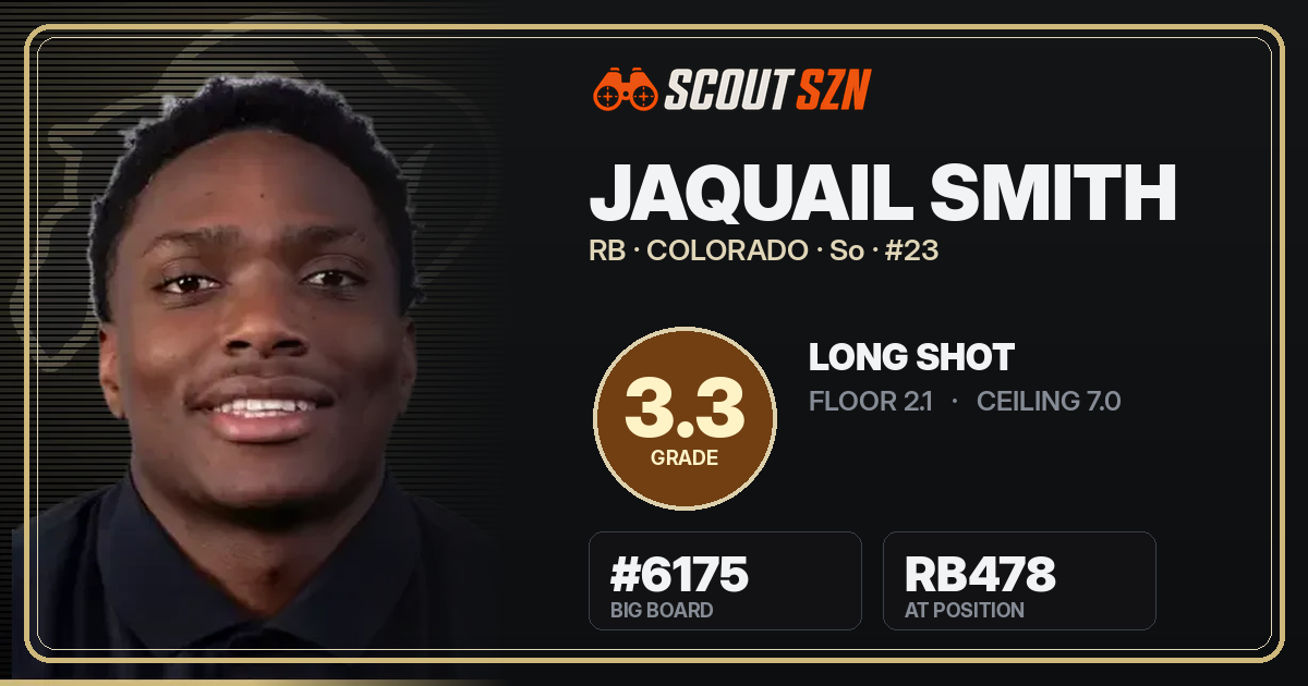 Share card for JaQuail Smith