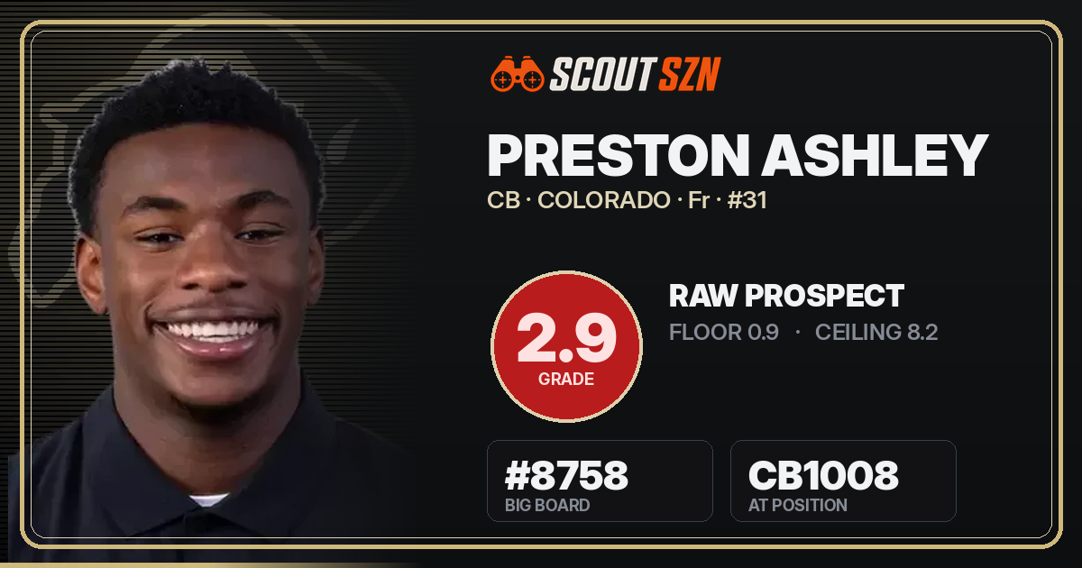 Share card for Preston Ashley