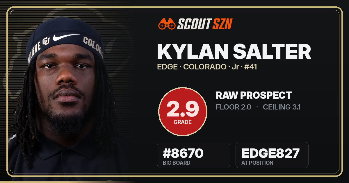 Share card for Kylan Salter