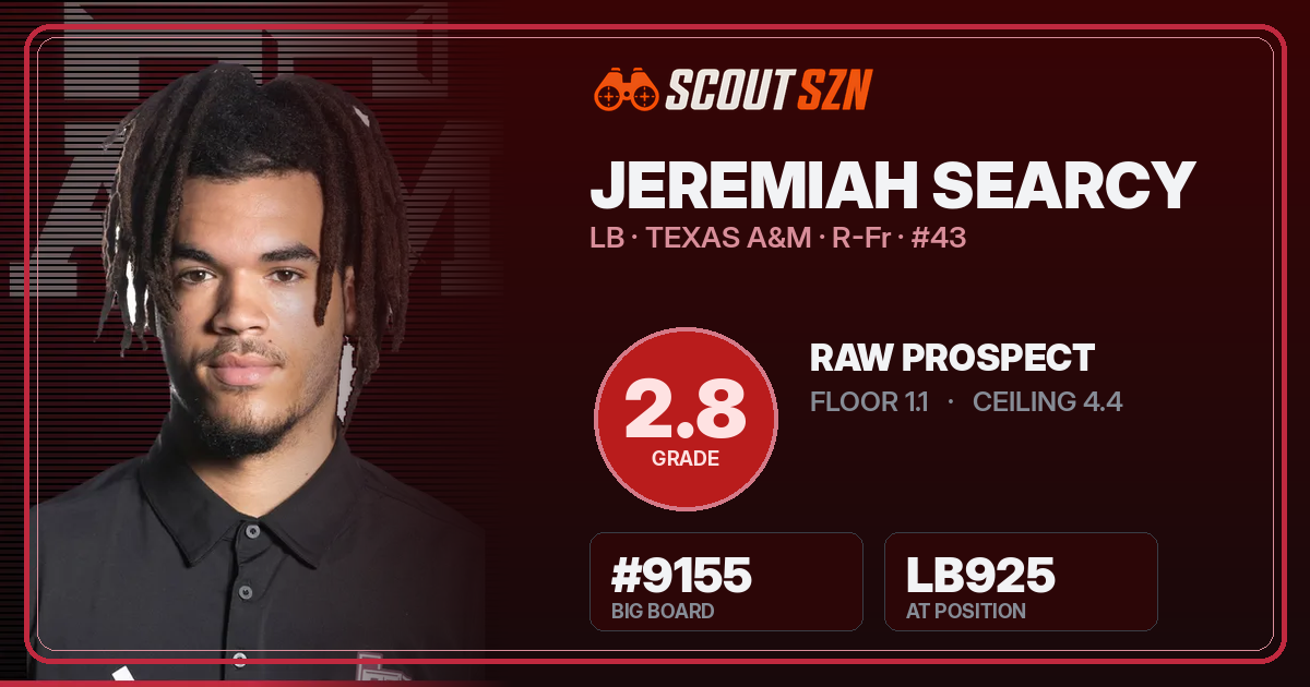 Share card for Jeremiah Searcy