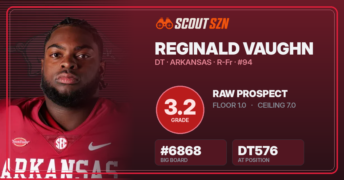 Share card for Reginald Vaughn