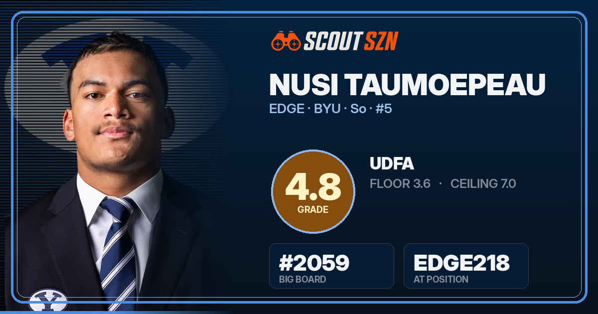 Share card for Nusi Taumoepeau