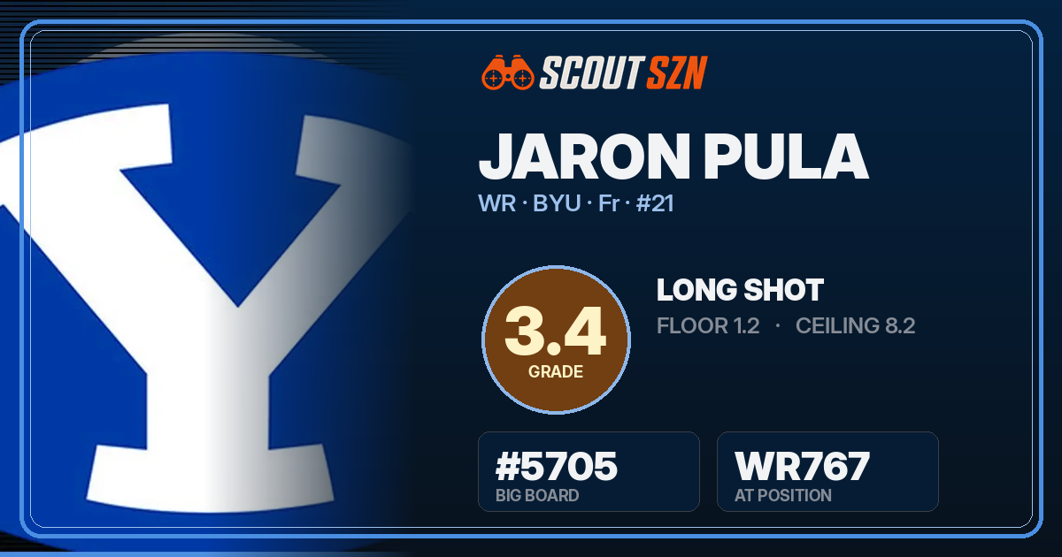 Share card for Jaron Pula