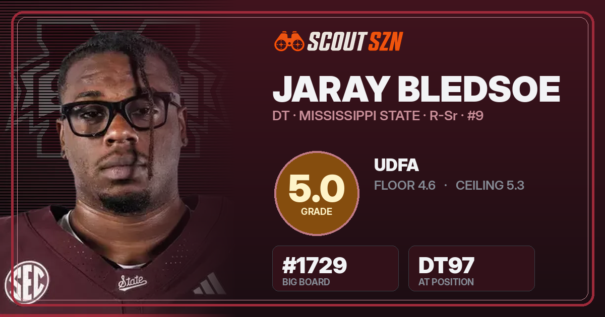Share card for Jaray Bledsoe