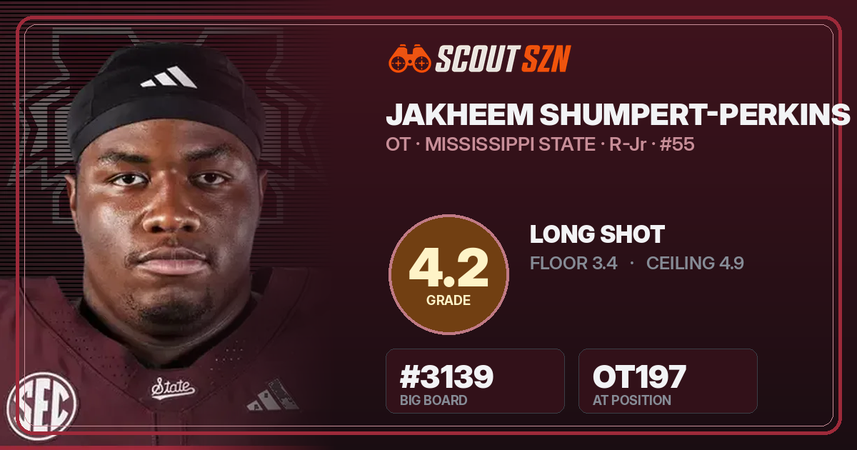 Share card for Jakheem Shumpert-Perkins