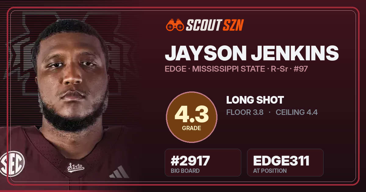 Share card for Jayson Jenkins