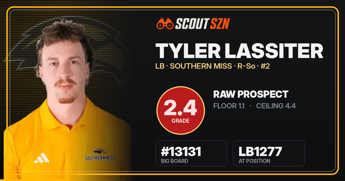 Share card for Tyler Lassiter