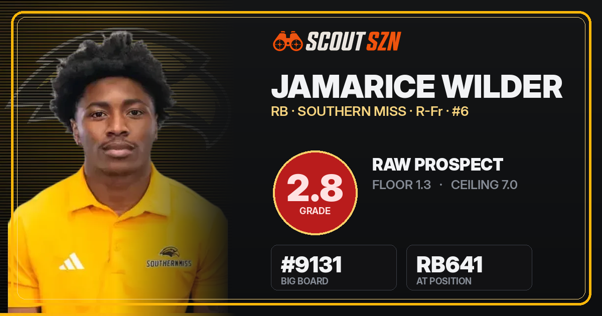 Share card for Jamarice Wilder