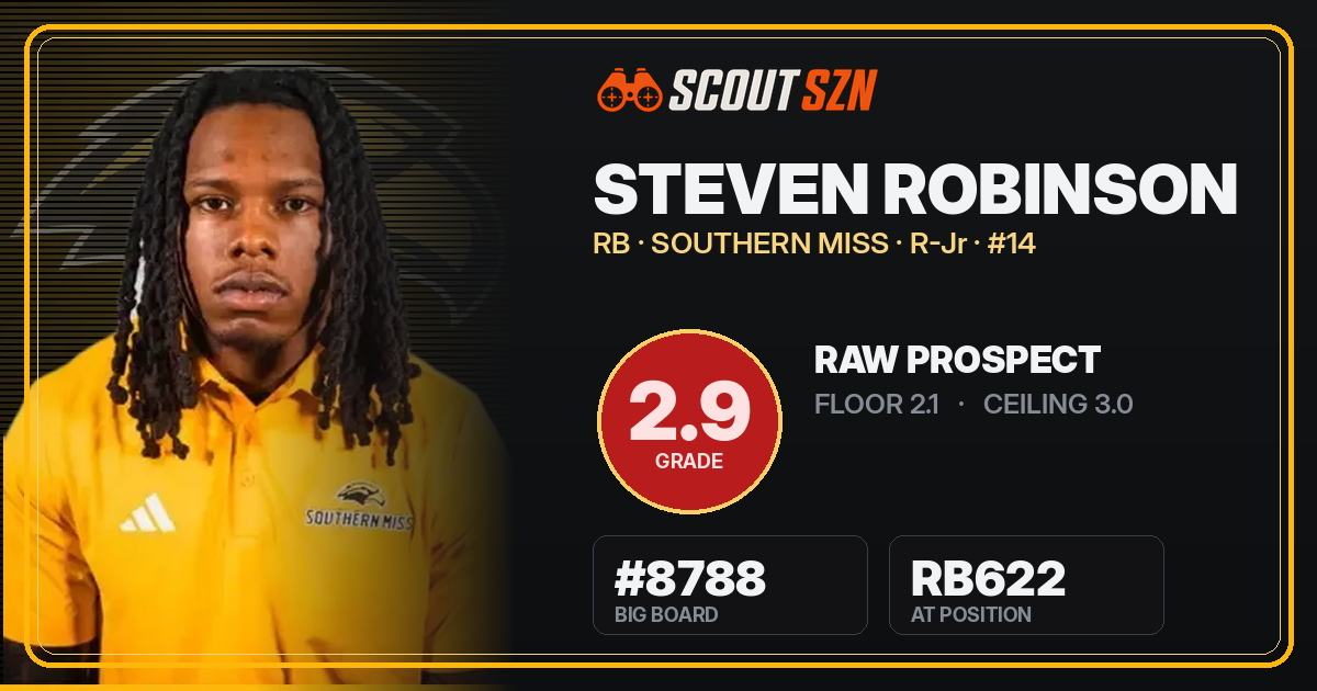 Share card for Steven Robinson