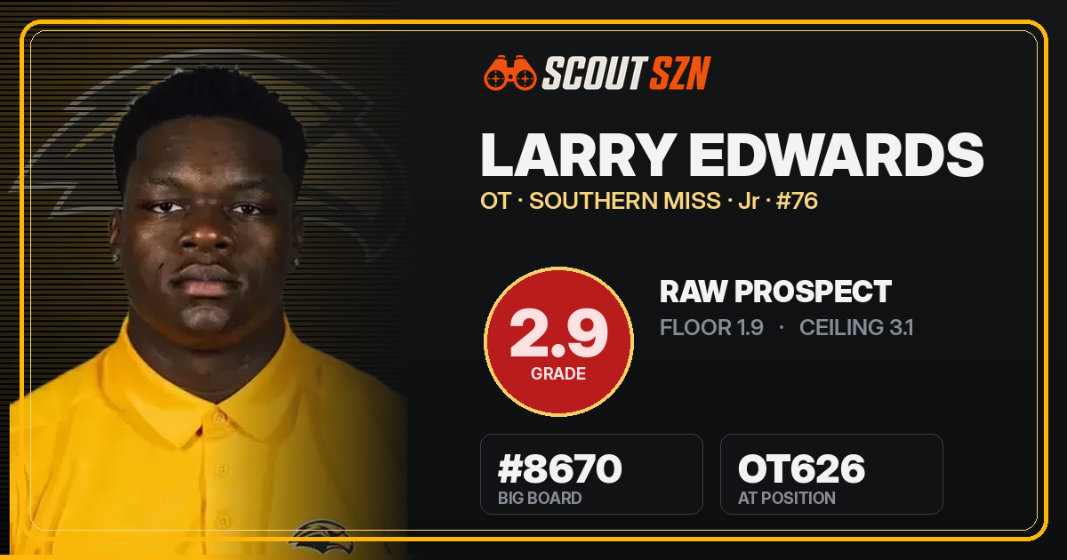 Share card for Larry Edwards