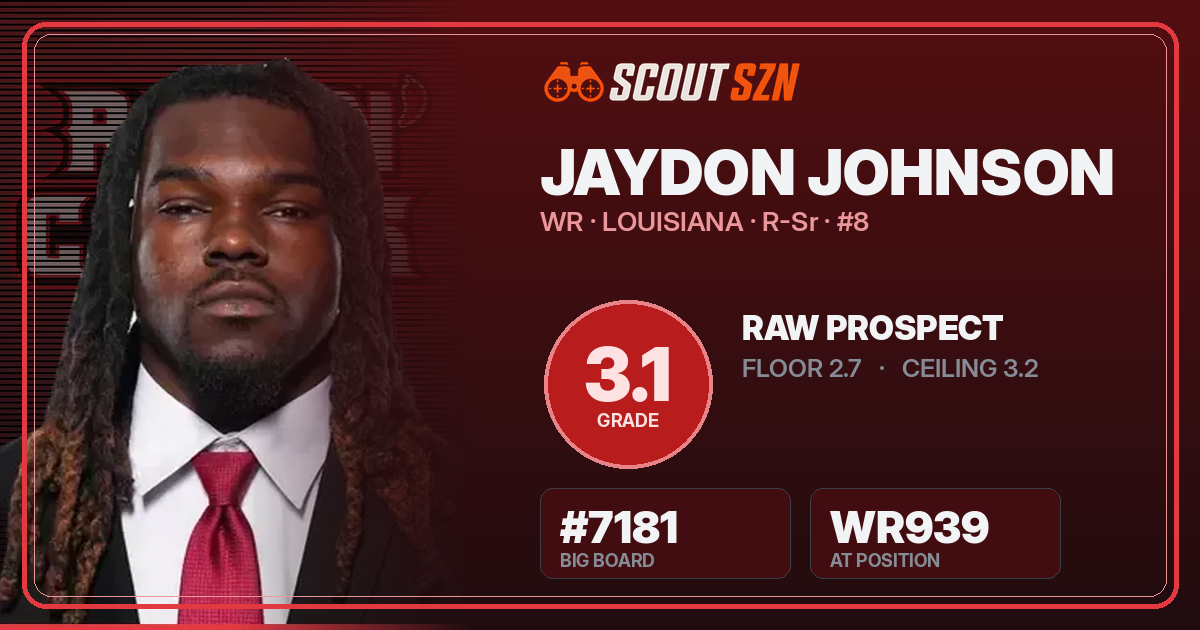 Share card for Jaydon Johnson