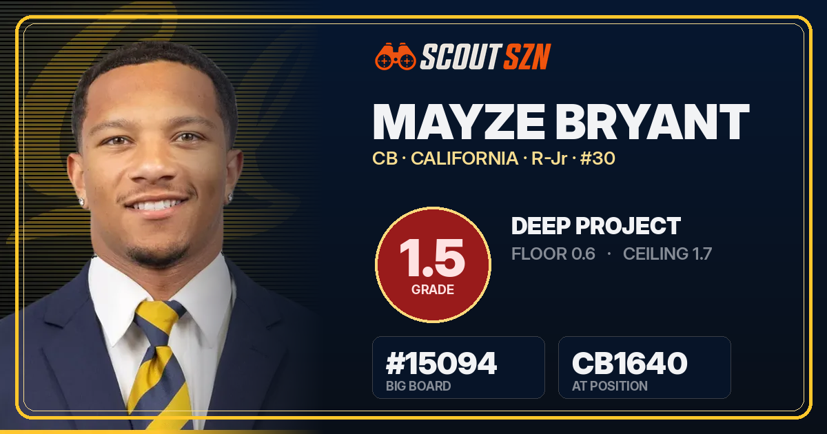 Share card for Mayze Bryant