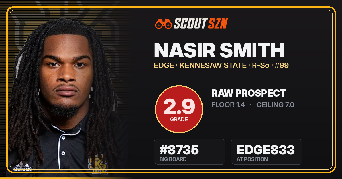 Share card for Nasir Smith