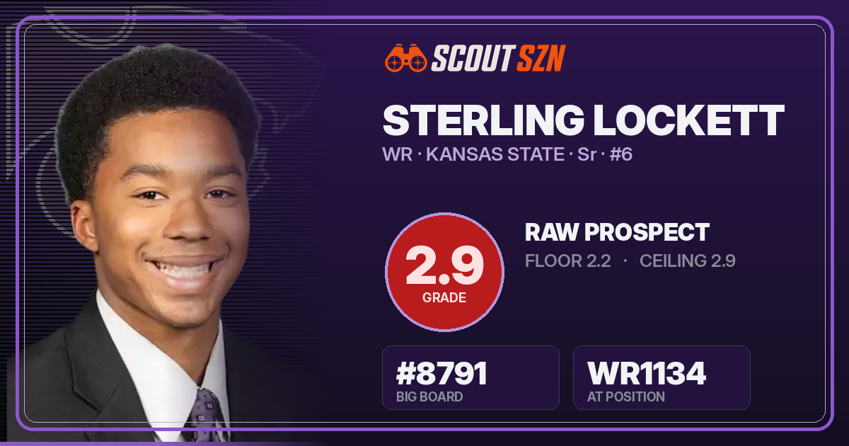 Share card for Sterling Lockett