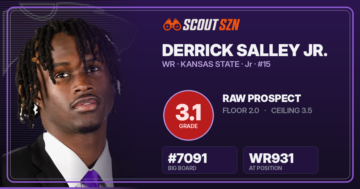 Share card for Derrick Salley Jr.