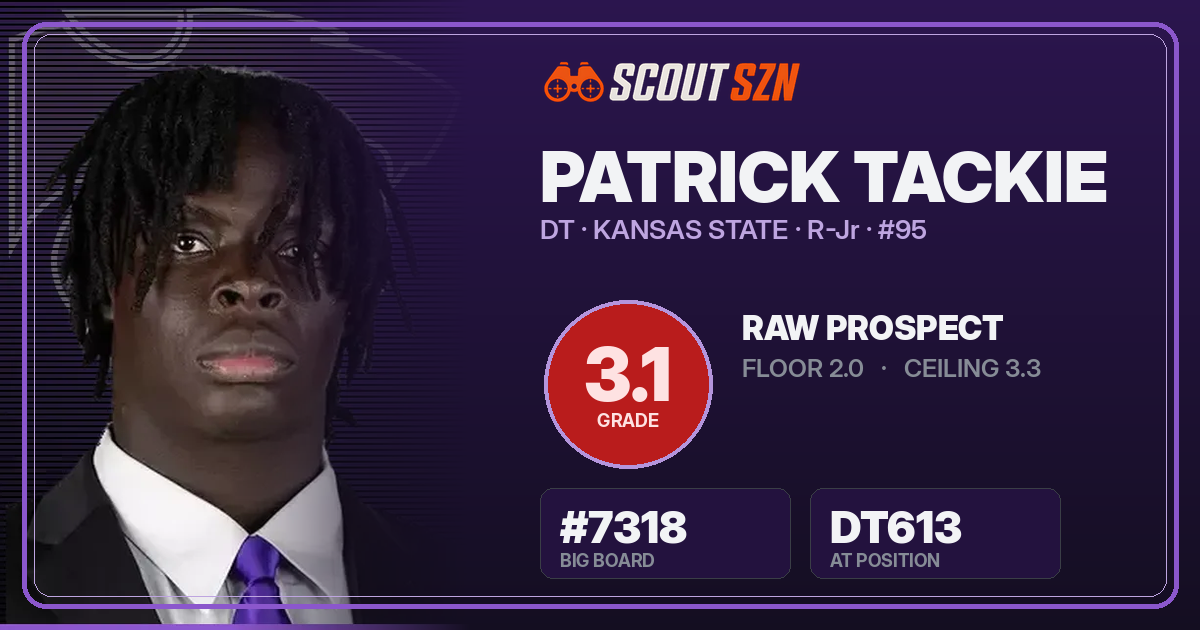 Share card for Patrick Tackie