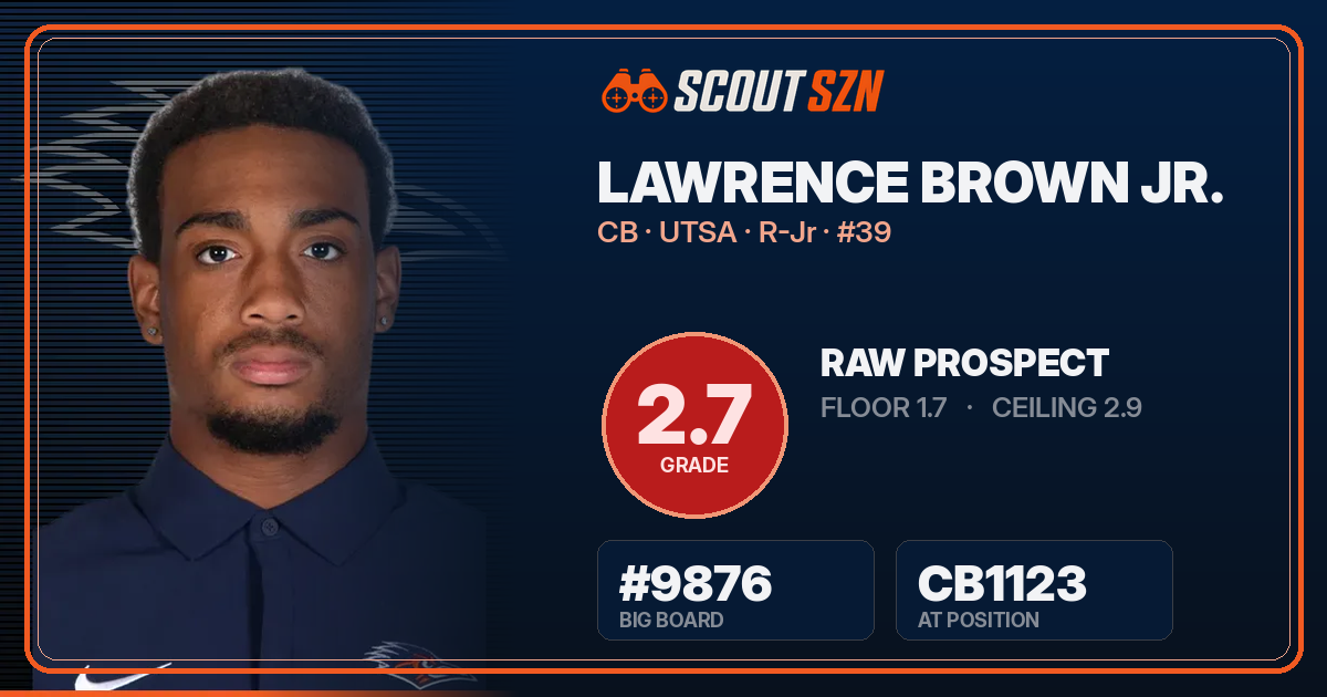 Share card for Lawrence Brown Jr.
