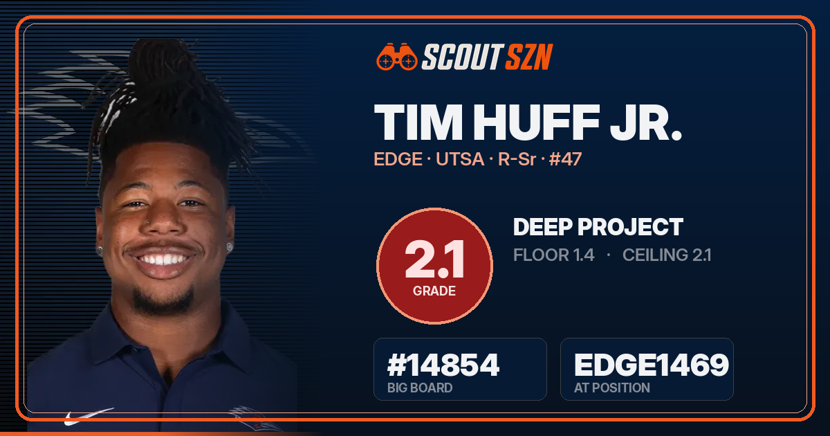 Share card for Tim Huff Jr.