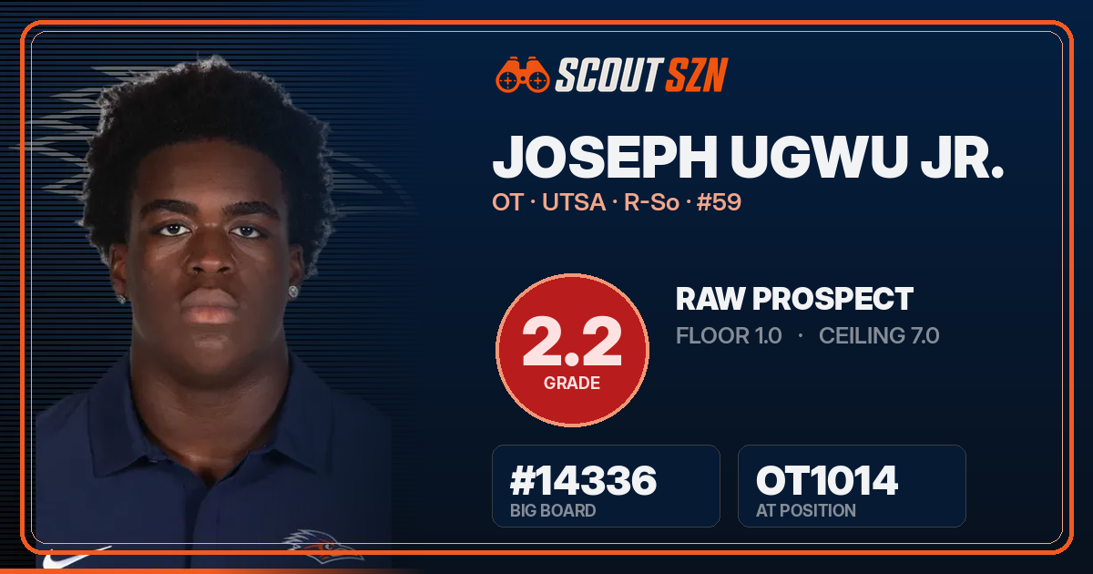 Share card for Joseph Ugwu Jr.