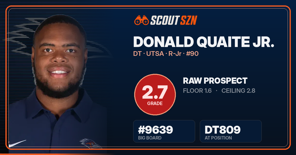 Share card for Donald Quaite Jr.