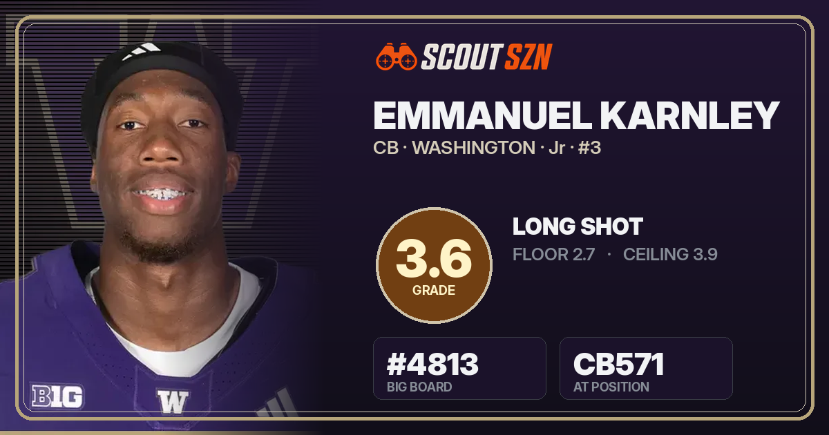 Share card for Emmanuel Karnley