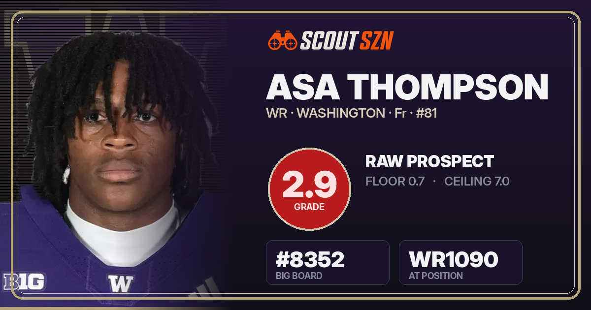 Share card for Asa Thompson
