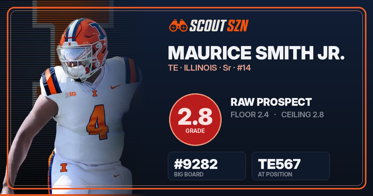 Share card for Maurice Smith Jr.