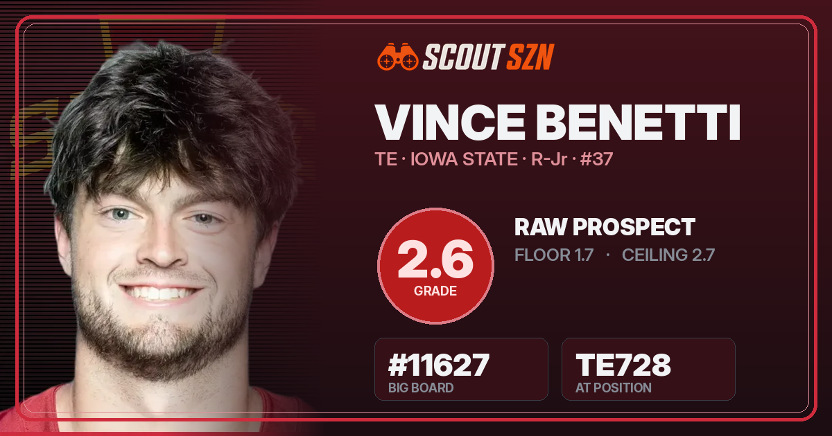 Share card for Vince Benetti