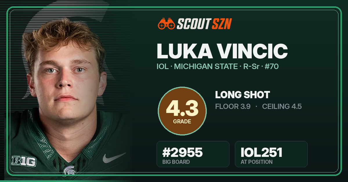 Share card for Luka Vincic